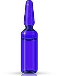 purple ampoule