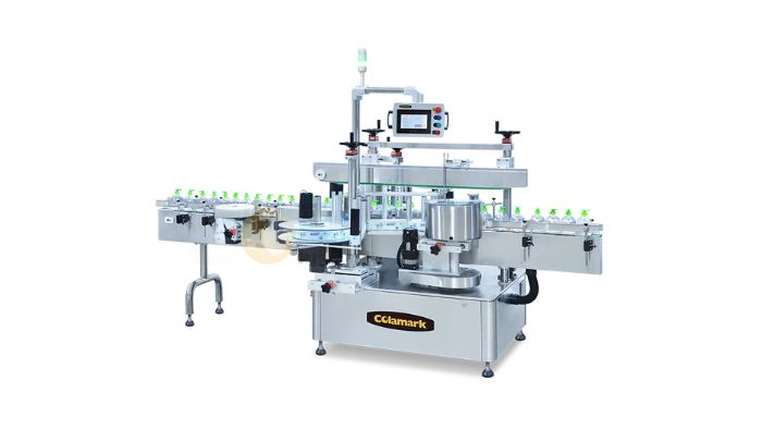 Colamark round bottle labeling machine