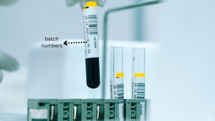 batch numbers