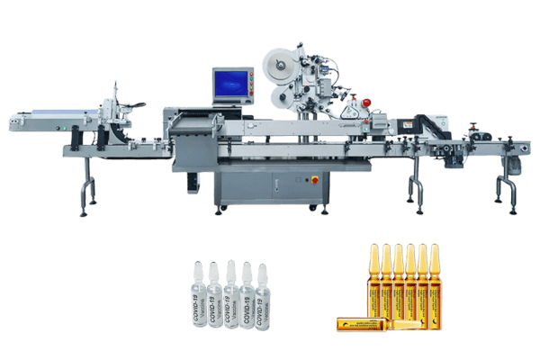 automatic labeling machine for ampoule labeling