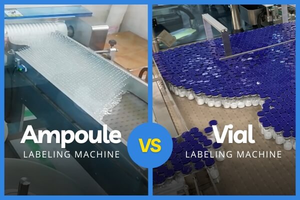 ampoule vs vial labeling machine